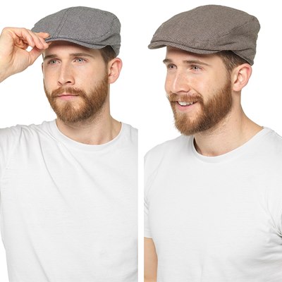 mens small flat caps