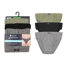 BR465 Men's 3 Pack Briefs