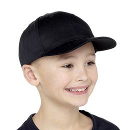 GL599 Kids Baseball Cap in Black