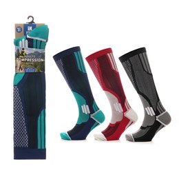 SK1279 Adults 1pr Compression Socks